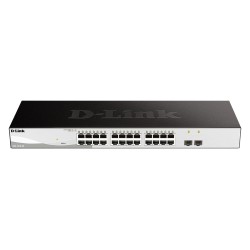 24-Port 10 100 1000Mbps Gigabit Smart Switch + 2 SFP ports