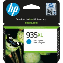 Cartucho de tinta original HP 935XL de alta capacidad cian