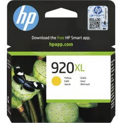 Cartucho de tinta original HP 920XL de alta capacidad amarillo