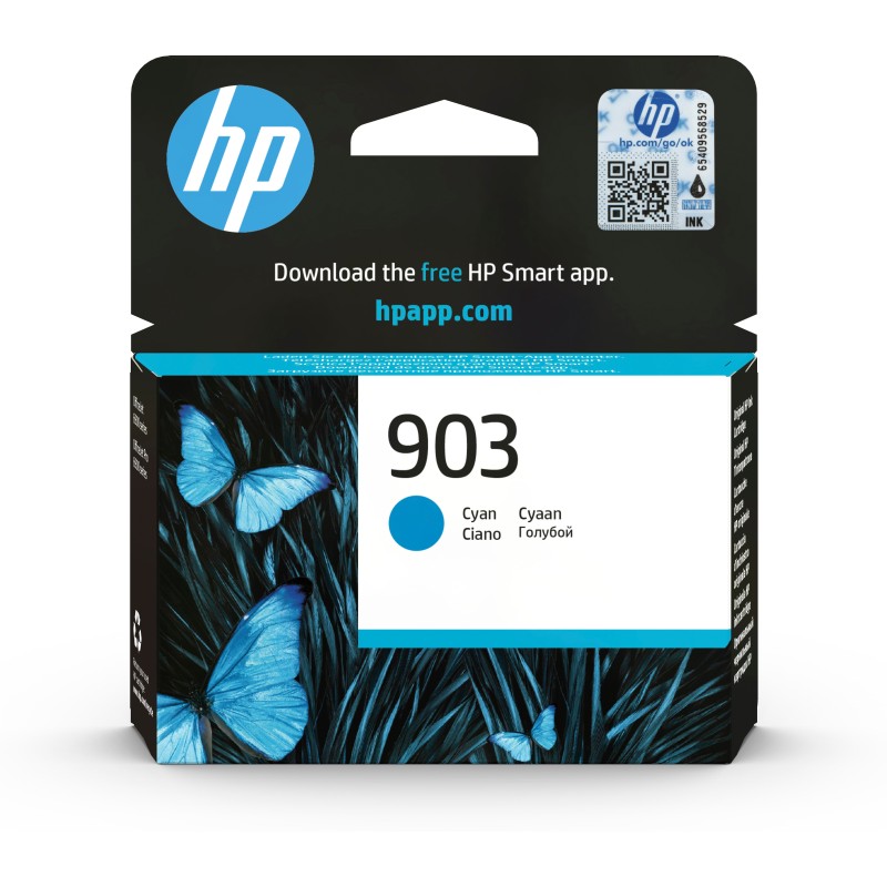 Cartucho de tinta original HP 903 cian