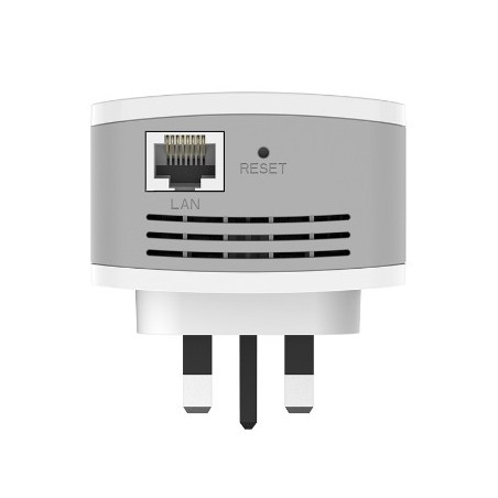 Wireless AC1200 Dual Band Range Extender with GE port