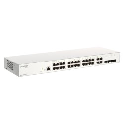 28-Port Gigabit Nuclias Smart Managed Switch including 4x 1G Combo Ports (With 1 Year License)