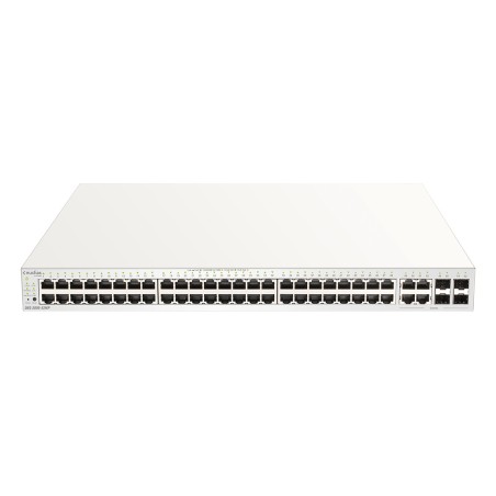 52-Port Gigabit PoE+ Nuclias Smart Managed Switch including 4x 1G Combo Ports 370W (1 Year License)