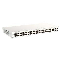 52-Port Gigabit PoE+ Nuclias Smart Managed Switch including 4x 1G Combo Ports 370W (1 Year License)