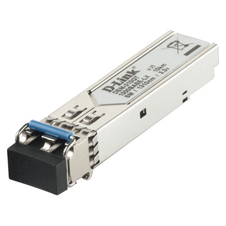 1-port Mini-GBIC SFP to 1000BaseLX 10km for all - tray of 10