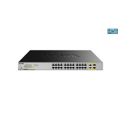 24-Port Desktop Gigabit PoE + 2GE Combo Switch