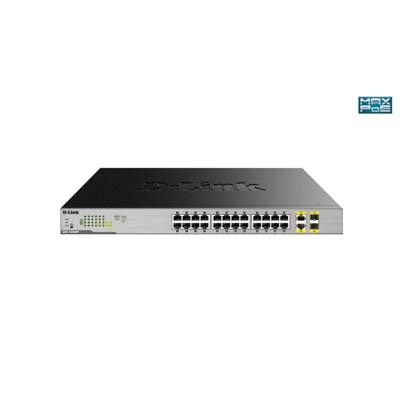 24-Port Desktop Gigabit PoE + 2GE Combo Switch