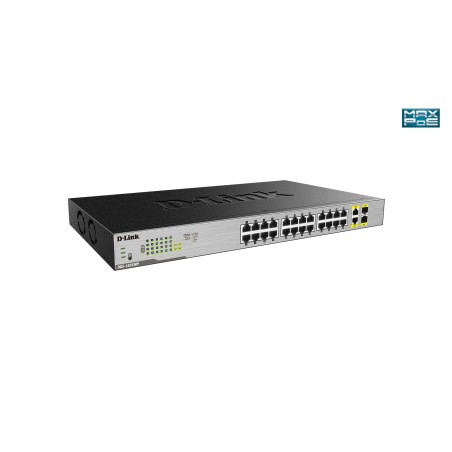 24-Port Desktop Gigabit PoE + 2GE Combo Switch