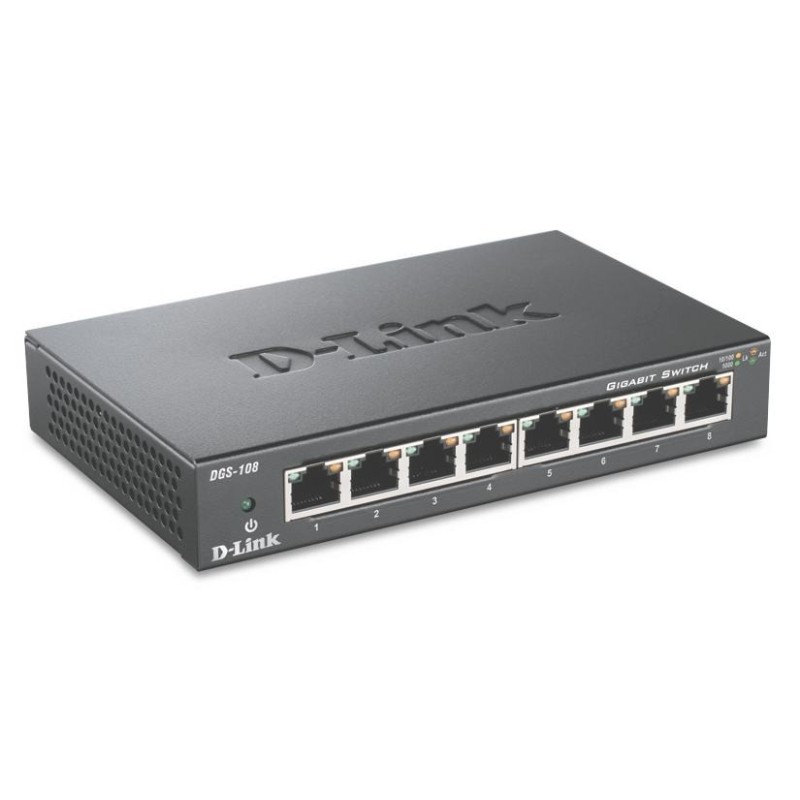 8-Port Gigabit Unmanaged Desktop Switch