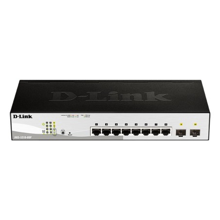 8-Port Gigabit PoE Smart Managed Switch with 2 SFP ports