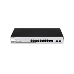 10-Port Gigabit Smart Managed Switch with 2 SFP ports