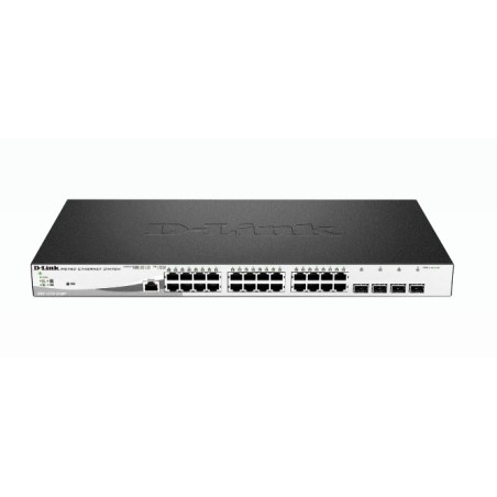 28-Port Gigabit PoE+ Smart Managed Switch including 4 x 100 1000Mbps Combo Ports