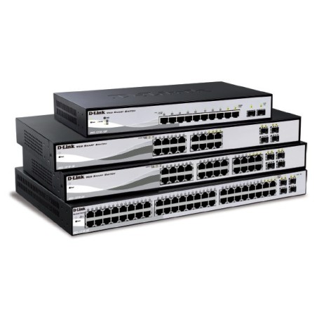 48-Port Gigabit Smart Managed Switch with 4 Combo 1000BASE-T SFP ports