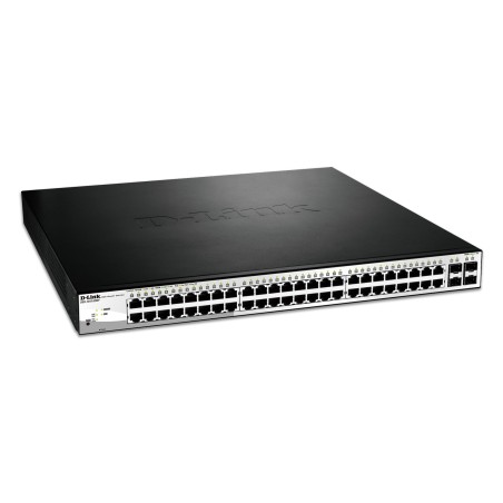 52-Port PoE Gigabit Smart Managed Switch including 4 x 100 1000Mbps Combo Ports