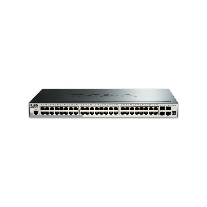 52-Port Gigabit Stackable Smart Managed Switch including 4 10G SFP+