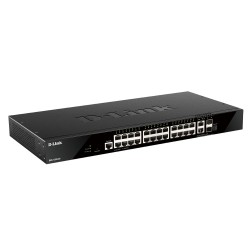 24 x 10 100 1000BASE-T Ports 2 x 10GBase-T Ports and 2 x 10G SFP+ Ports Smart Managed Switch