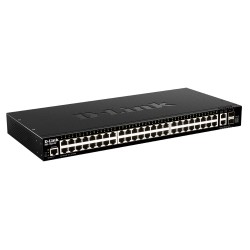 48 ports GE + 2 10GE ports + 2 SFP+ Smart Managed Switch