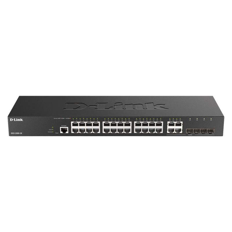 24-port Gigabit Managed Switch plus 4 Combo 1000BaseT SFP