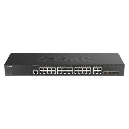 24-port Gigabit Managed Switch plus 4 Combo 1000BaseT SFP