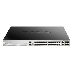 24 x 10 100 1000BASE-T ports Layer 3 Stackable Managed Gigabit Switch with 2 x 10GBASE-T SFP+