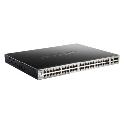 48 x 10 100 1000BASE-T PoE ports (370W budget) Layer 3 Stackable Managed Gigabit Switch