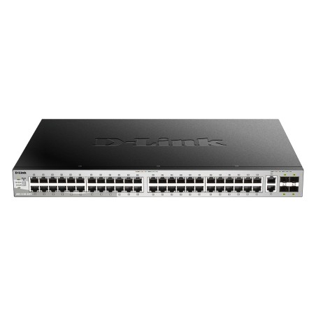 48 x 10 100 1000BASE-T ports Layer 3 Stackable Managed Gigabit Switch with 2 x 10GBASE-T