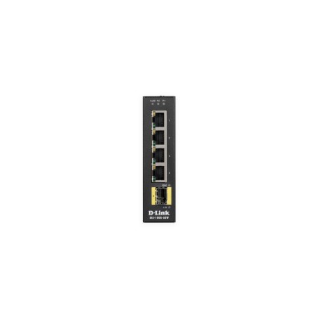 5 Port Unmanaged Switch with 4 x 10 100 1000BaseT(X) ports & 1 x 100 1000BaseSFP ports