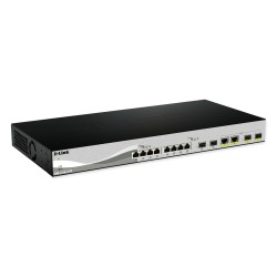 10-port 10G SFP+ and 2-port 10GBASE-T SFP+ combo design 10G Multi-Gigabit Smart Managed Switch