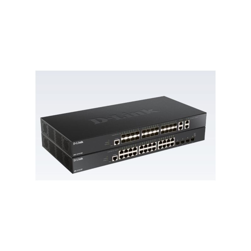 24 x 10G Base-T ports + 4 x 10G 25G SFP28 ports Smart Managed Switch