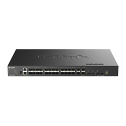 28-port SFP+ and 4 x 10 25G SFP28 ports Multi-Gigabit L3 25G Stackable Managed Switch