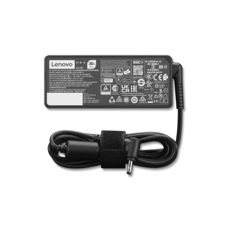 Lenovo 65W AC Adapter (Round tip) - EU