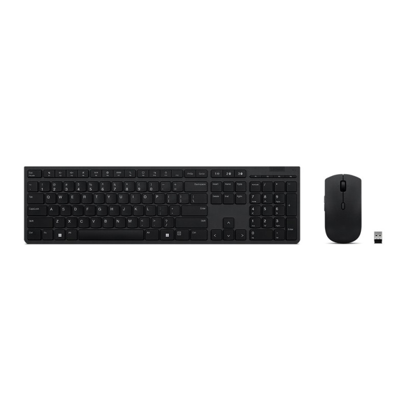 Lenovo Professional Wireless Rechargeable Keyboard and Mouse Combo Czech Slovak