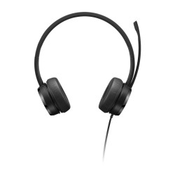 Lenovo USB-A Wired Stereo On-Ear Headset with Control Box