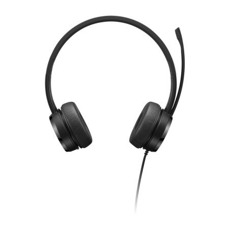 Lenovo USB-A Wired Stereo On-Ear Headset with Control Box