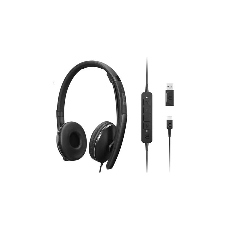 Lenovo Wired ANC Headset Gen2 (UC   Zoom)