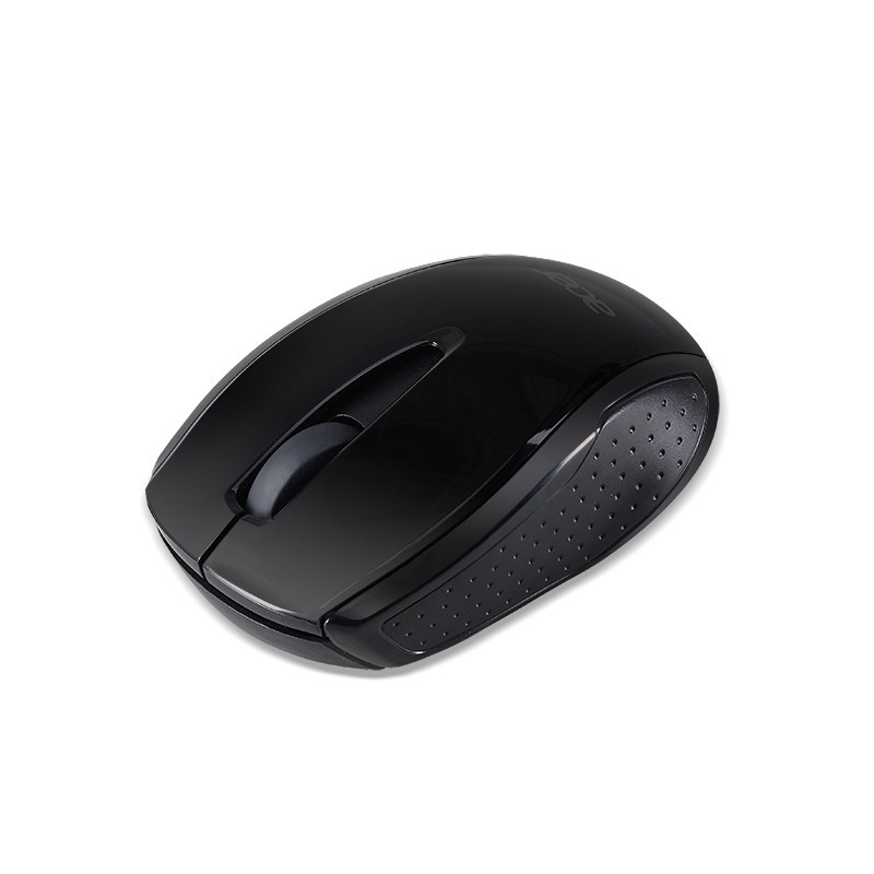 Acer Wireless Mouse  G69 Rf24G With Chrome Logo  Black (Retail Pack)