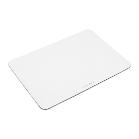 Concept D Mousepad PC Surface and Natural Rubber  White (M size  DMP010)