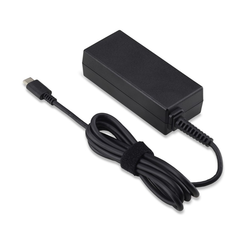 45W TYPE C ADAPTER APS612 LF BLACK PD20  EU POWER CORD (RETAIL PACK)