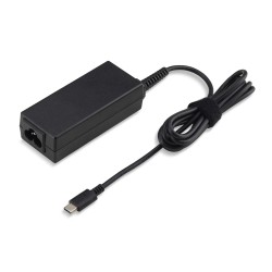 45W TYPE C ADAPTER APS612 LF BLACK PD20  EU POWER CORD (RETAIL PACK)