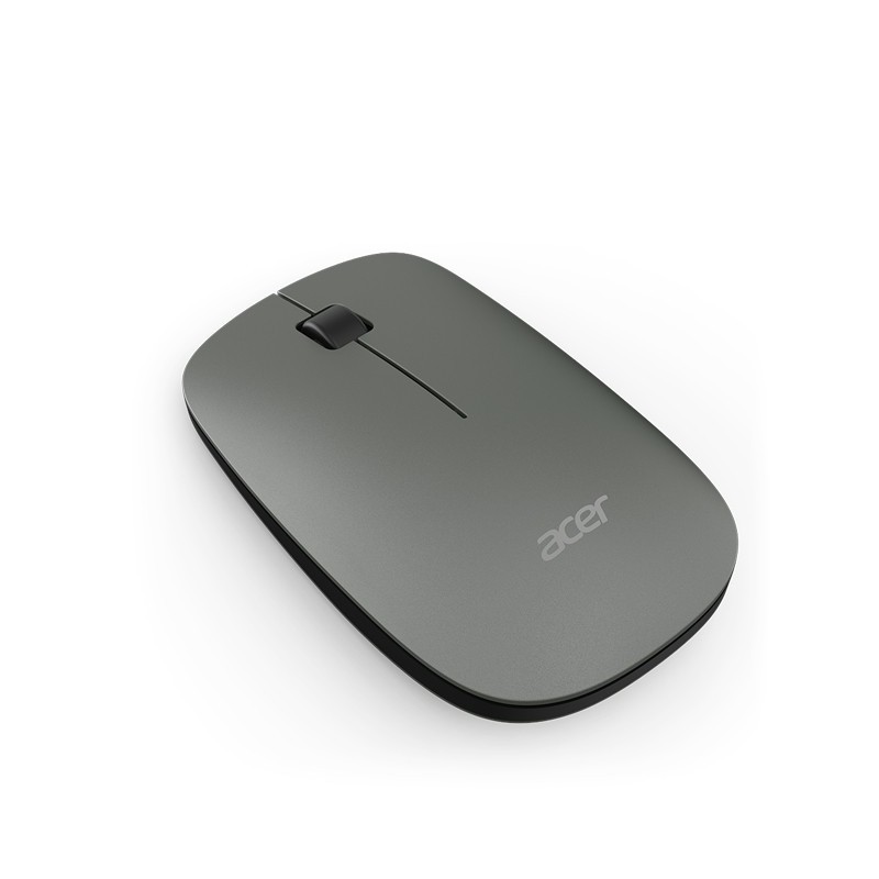 Acer slim mouse  AMR020  Wireless RF24G  Mist Green  Retail pack w Chrome logo