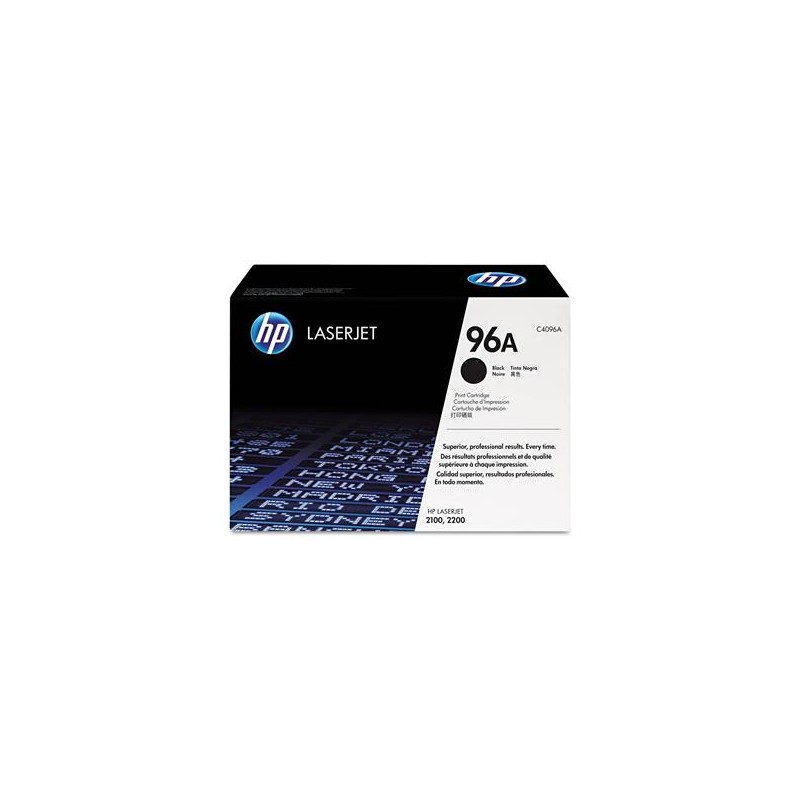 Cartucho de tóner original LaserJet HP 96A negro