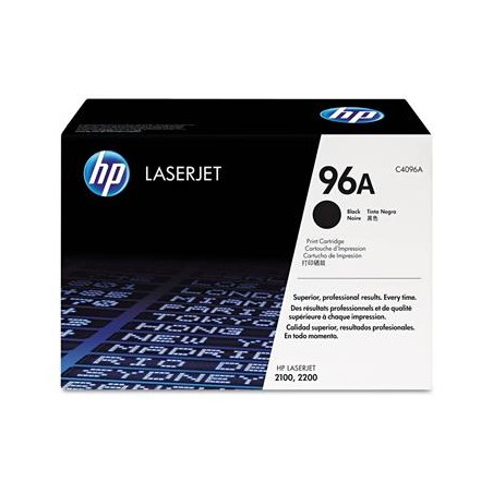 Cartucho de tóner original LaserJet HP 96A negro